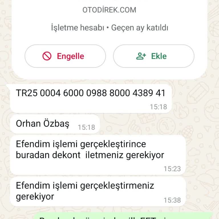 Yanlış Sipariş İddiasıyla Mağduriyet