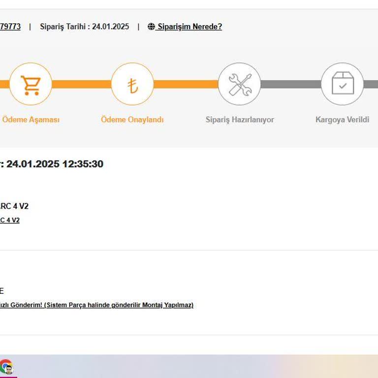 Sipariş Hazırlık Sürecinde Uzayan Bekleyiş