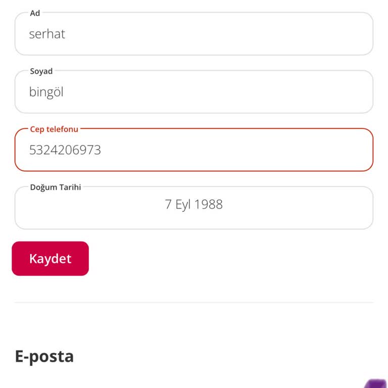 Telefon Numarasıyla Hesaba Erişim Sorunu