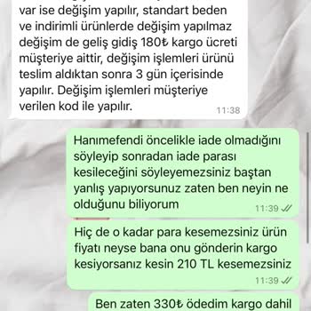 Yanıltıcı İade Politikası Ve Kalitesiz Ürün Sorunu