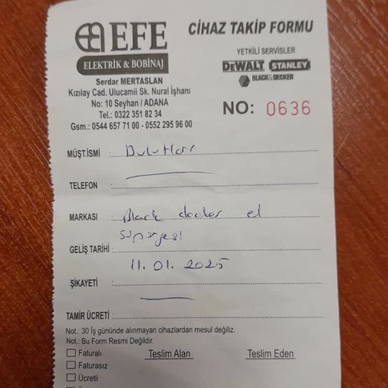 Servis Yetersizliği: Black And Decker Hayal Kırıklığı