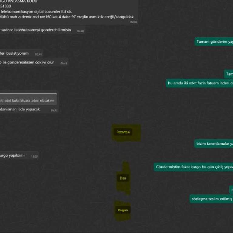 Müşteri Temsilcisinden Beklenen Teklif Dönüşü Yapılmıyor