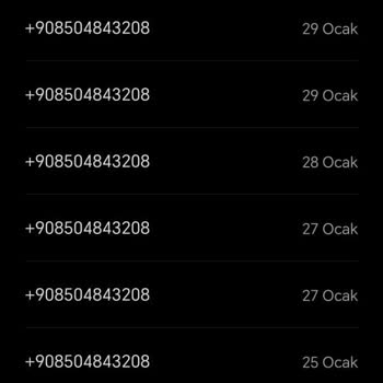 08504843208 Devamlı Arıyor