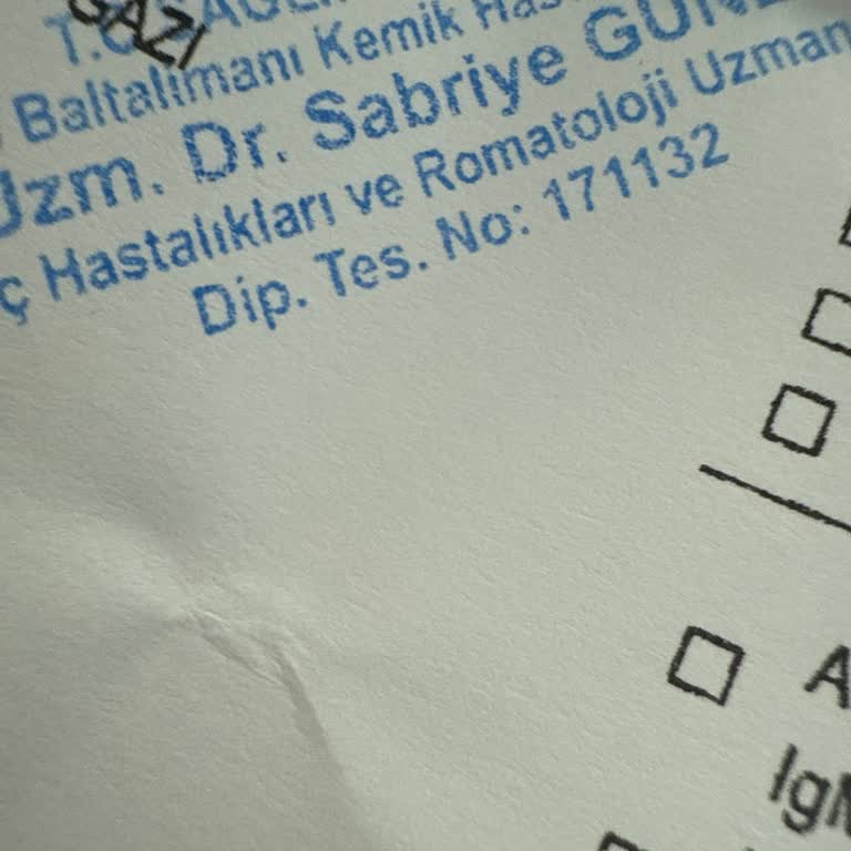 Baltalimanı Kemik Hastanesinde Saygısız Ve İlgisiz Doktor Deneyimi