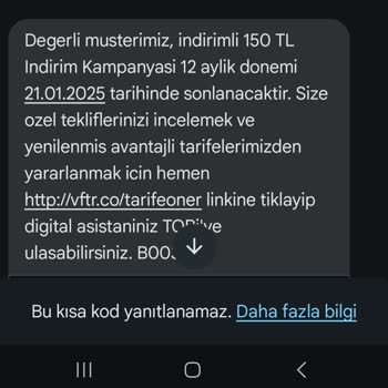 Yanlış Bilgi İle Mağduriyet: Vodafone Tarifem Beklenmedik Şekilde Arttı