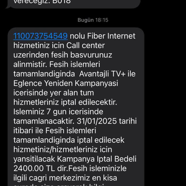 Kullanamadığım İnternet İçin Cayma Bedeli Şoku