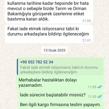 Süzer Çay'dan Tarihi Geçmiş Ürün Ve İade Sorunu