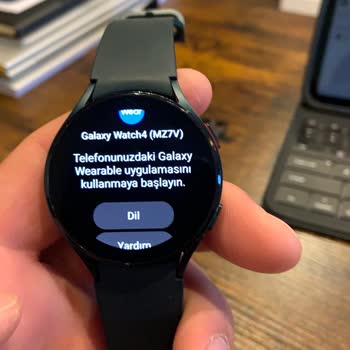 Samsung Galaxy Watch 4 Bağlantı Ve Dil Ekranı Sorunu