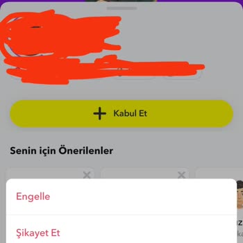 Snapchat'te Eski Sevgili Profil Sorunu