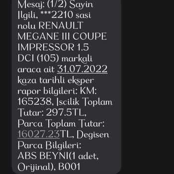 Anadolu Sigorta İle Yanlış Tramer Kaydı Ve Mağduriyet
