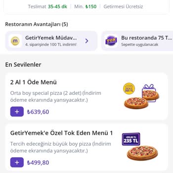 Getir Yemek'te İndirim Sorunu Ve İptal Zorluğu