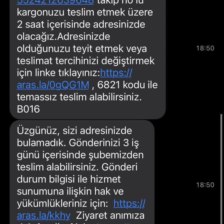 Yanıltıcı Teslimat Bildirimi Ve Kargomun Getirilmemesi