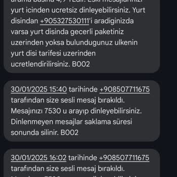 Turkcell'den Gelen Sürekli Aramalarla Mücadele