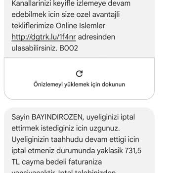 Yanlış Bilgilendirme Ve Yüksek Cayma Bedeli