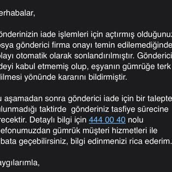 Gümrükte Takılan Ürün Ve İlgisiz DHL Gümrük Departmanı