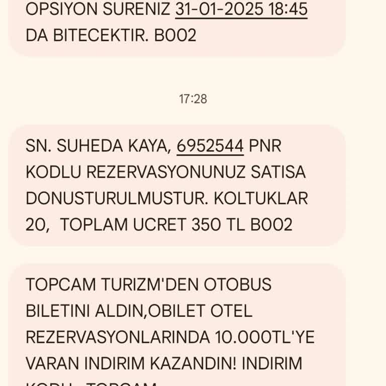 Geç Gelen Araç Nedeniyle Mağduriyet Yaşadım