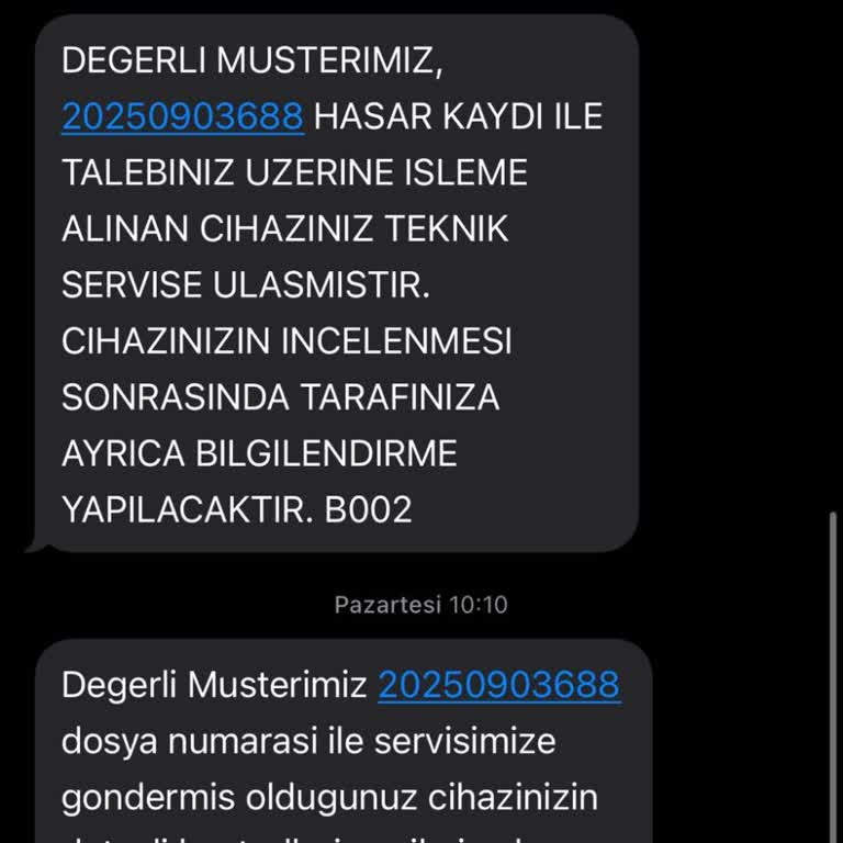 Sigorta Kapsamında Çözülmeyen Tablet Arızası