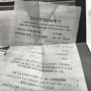 Sinbo Tost Makinesi Sorunu: Değişim Talebi