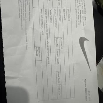 Nike Logolarının Hızla Deforme Olması