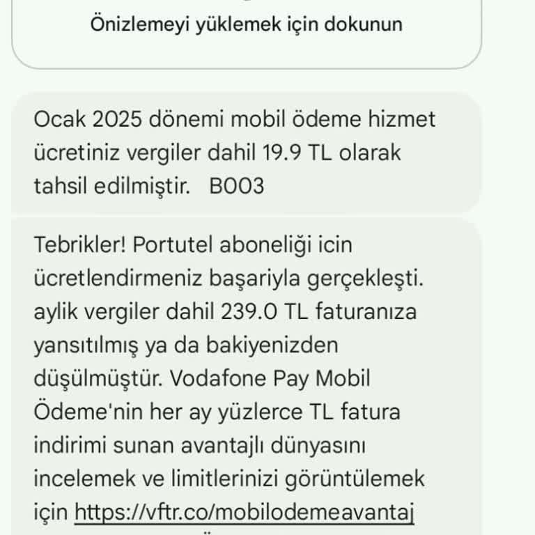 Habersiz Portutel Aboneliği Ve Vodafone Sorunu