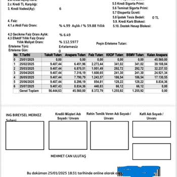 Yanıltıcı Kredi Bilgisi Ve Sigorta Sorunu