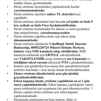 VakıfBank Kredi Kartı Kampanyasında Yaşanan Sorunlar