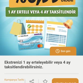 VakıfBank Kredi Kartı Kampanyasında Yaşanan Sorunlar