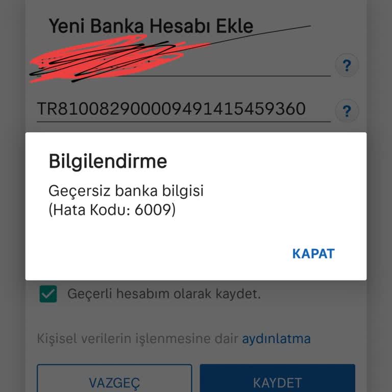 Param Güvende'de Hata Kodu 6009 İle Karşılaşıyorum