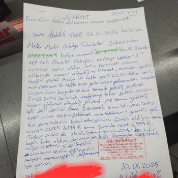 Media Markt'ta Teslim Edilmeyen Ürün Ve Yanıltıcı Çözümler