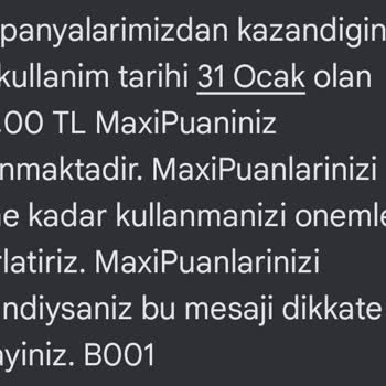 İş Bankası MaxiPuan Kullanım Sorunu