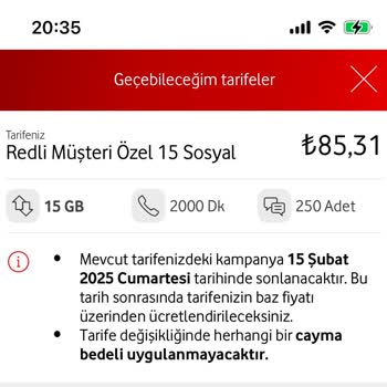 Vodafone'dan Aşırı Zamlı Tarife Şoku: %400 Artışla Karşı Karşıya