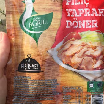 Bim Marketten Alınan Piliç Dönerde Kuru Fasulye Sürprizi