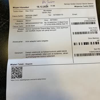 HP Bilgisayar Ve Vatan Bilgisayar İle Yaşanan Büyük Mağduriyet