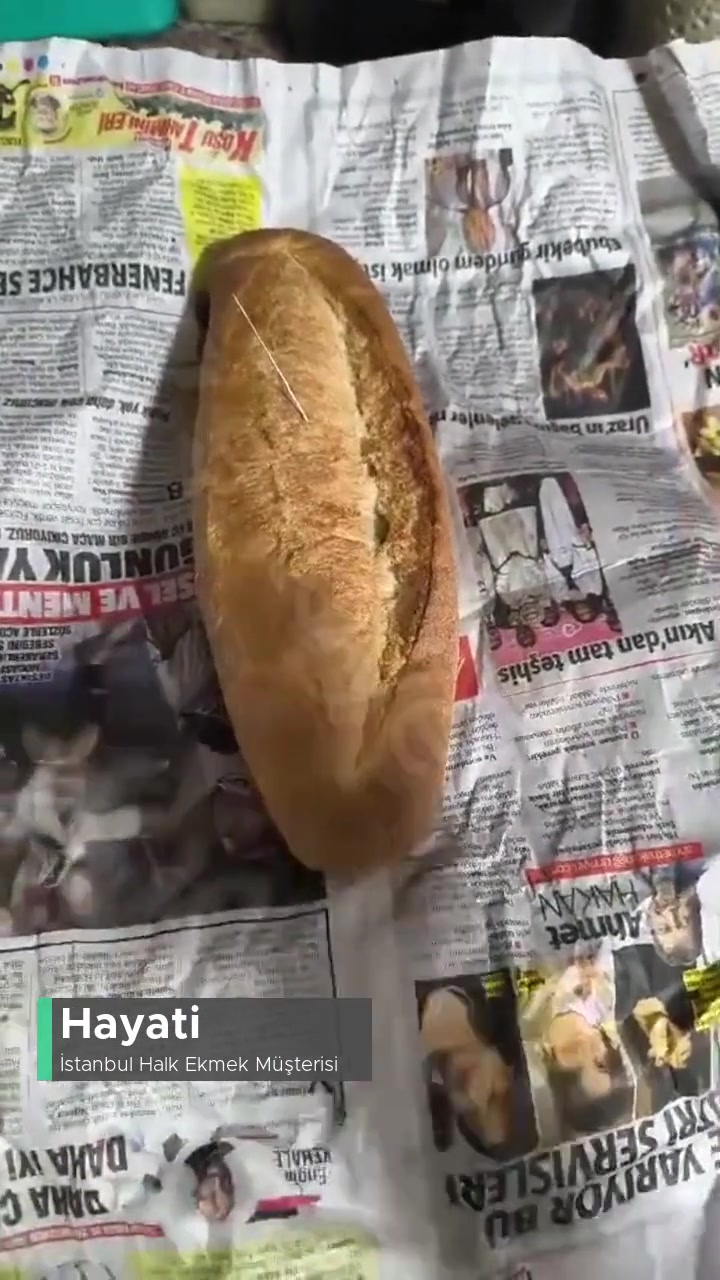 İstanbul Halk Ekmek Üretiminin İçinden Çıkan Yorgan İğnesi... videonun kapak resmi