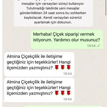 Çiçek Siparişi Teslim Edilmedi