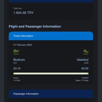 Uçak Bileti Fiyatlarındaki Ani Düşüşe Tepki