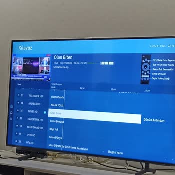 Samsung TV'de Manuel Kanal Ayarlama Sorunu