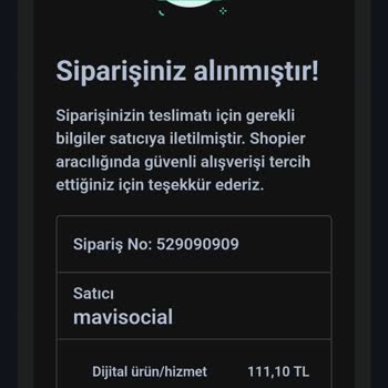 Shopier Üzerinden Sipariş Verdim, Ürünler Elime Ulaşmadı