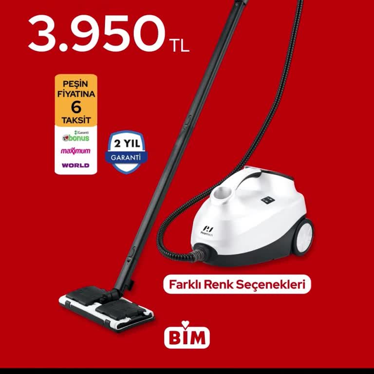 BİM'in Buharlı Temizleyici Stok Sorunu