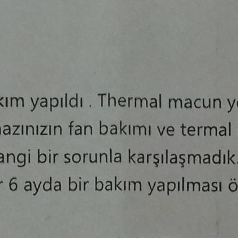 Monster Laptop Teknik Servis Hayal Kırıklığı