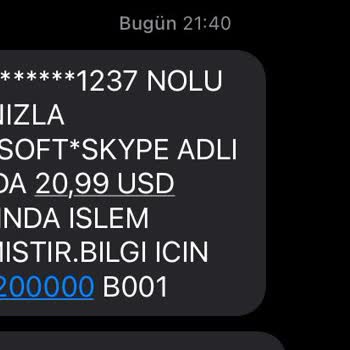 Gecenin Köründe Hesabımdan İzinsiz Çekim Skandalı