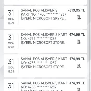 Gecenin Köründe Hesabımdan İzinsiz Çekim Skandalı