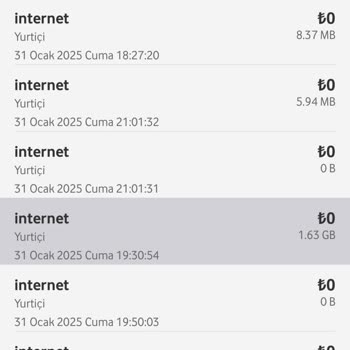 Beklenmedik İnternet Kullanımı: Hattımı Taşımayı Düşünüyorum