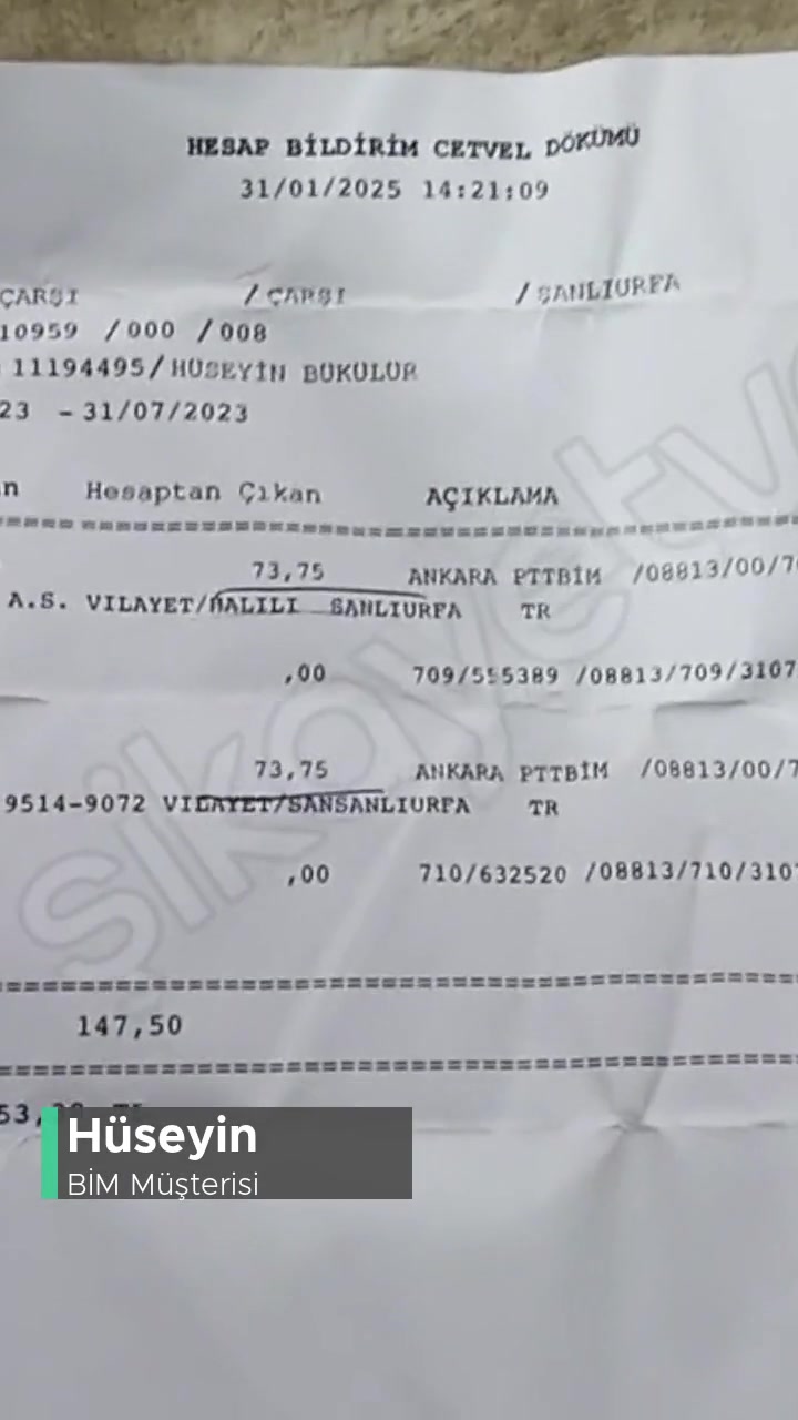 BİM İadem Yapılmadı! videonun kapak resmi