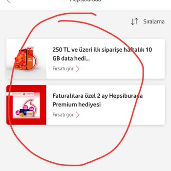 Vodafone Hepsiburada Kampanyası Hakkımı Geri İstiyorum