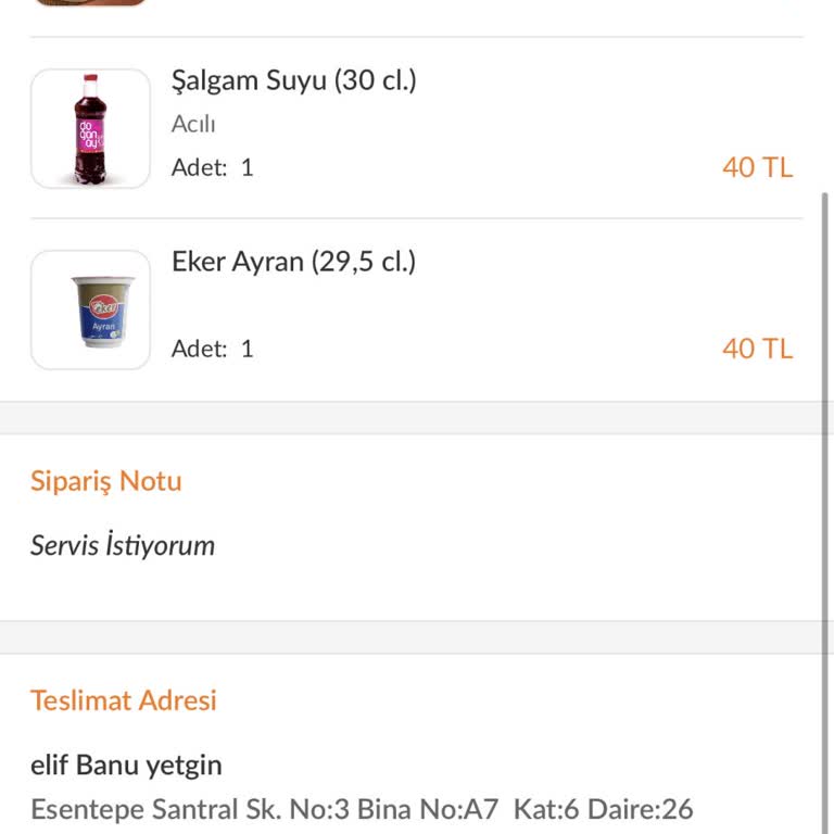 Trendyol GO'da Teslimat Sorunu Ve İletişim Eksikliği