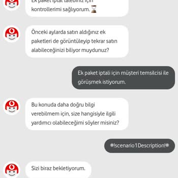 Ek Paket İptalinde Müşteri Hizmetlerine Ulaşamama Sorunu