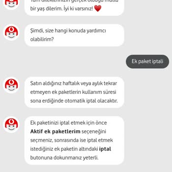 Ek Paket İptalinde Müşteri Hizmetlerine Ulaşamama Sorunu