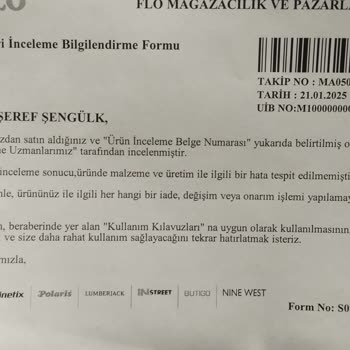 FLO Ve Nike Ayakkabıda Kalite Sorunu Ve İade Problemi