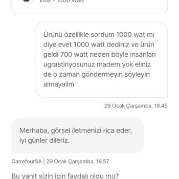 Yanıltıcı Ürün Bilgisi Ve Yetersiz Müşteri Hizmeti